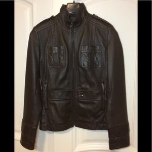 KENNETH COLE Reaction REAL Leather Jacket